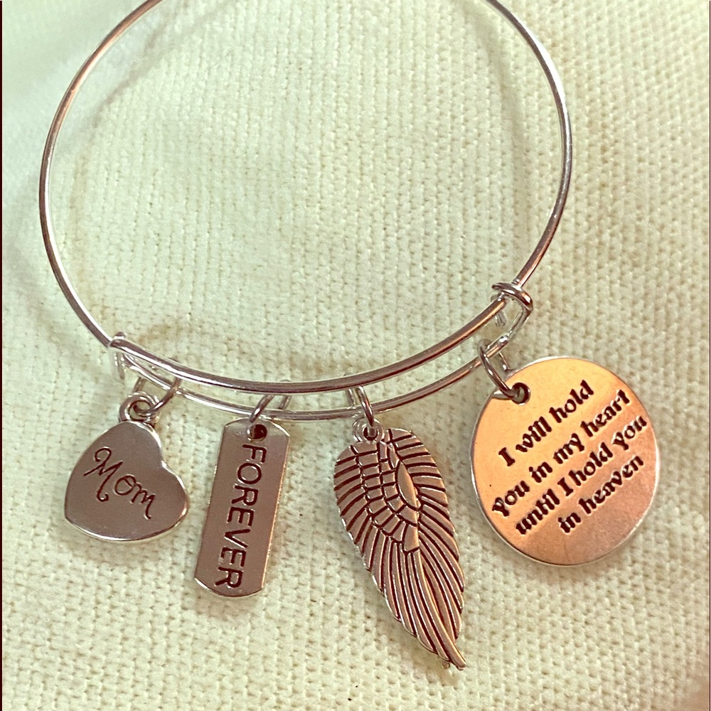 Bangle bracelet silver